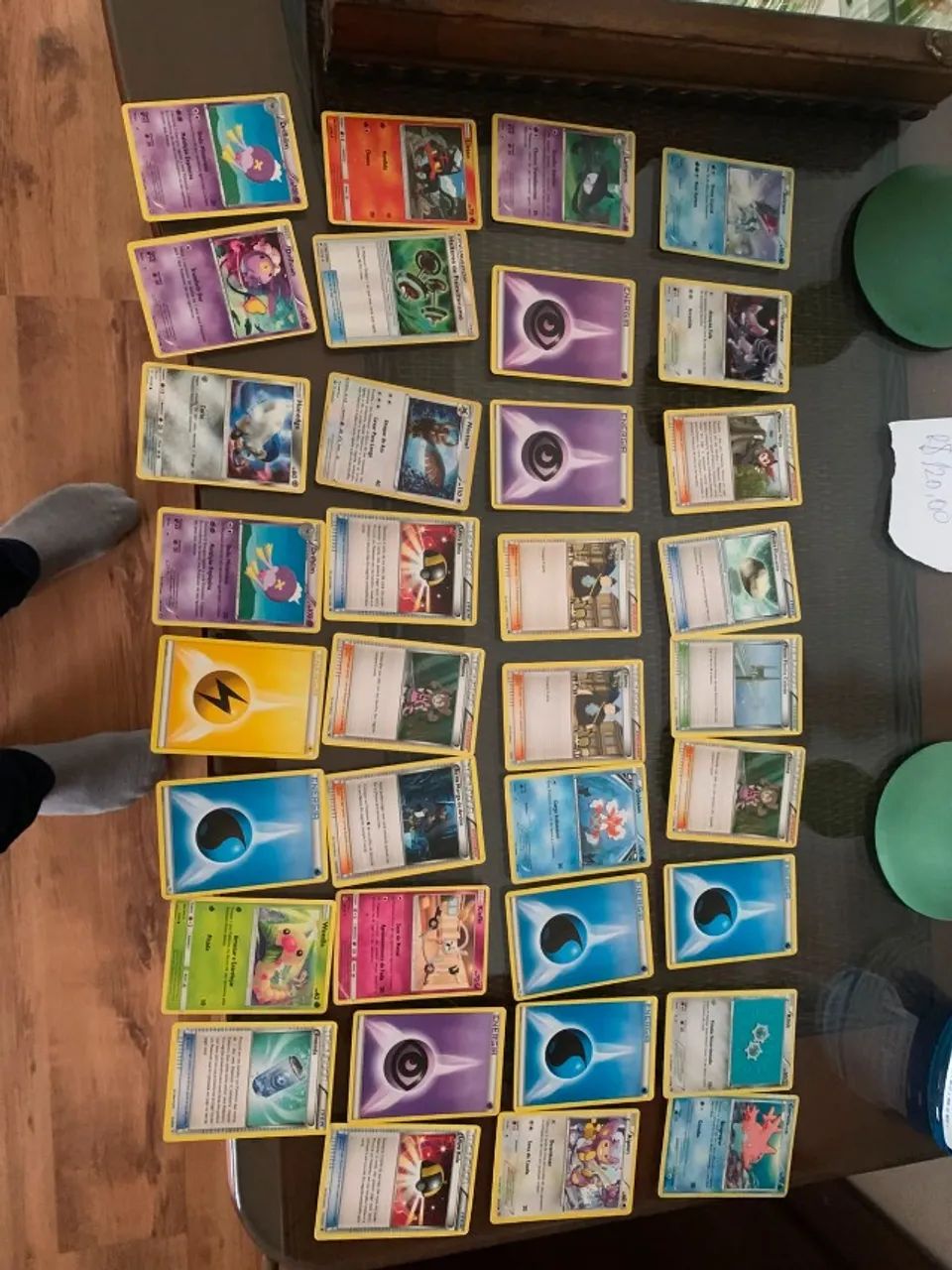 Lote de Cartas Pokémon Tcg-