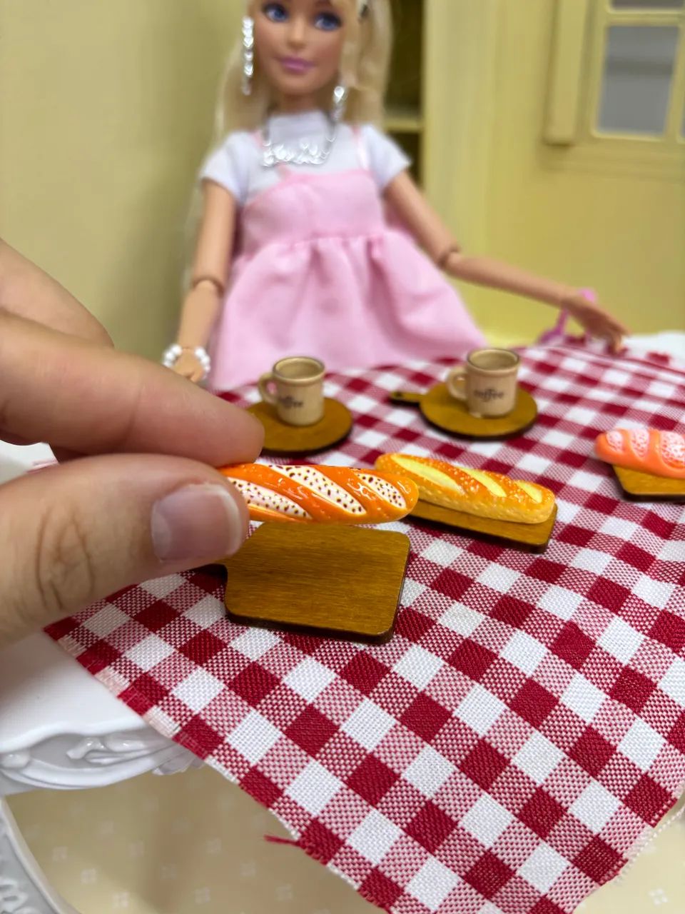 Kit pães e tábuas barbie 