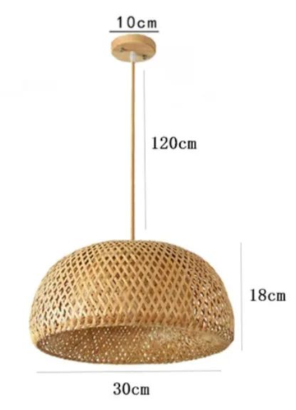 Pendente natural Bambu marrom