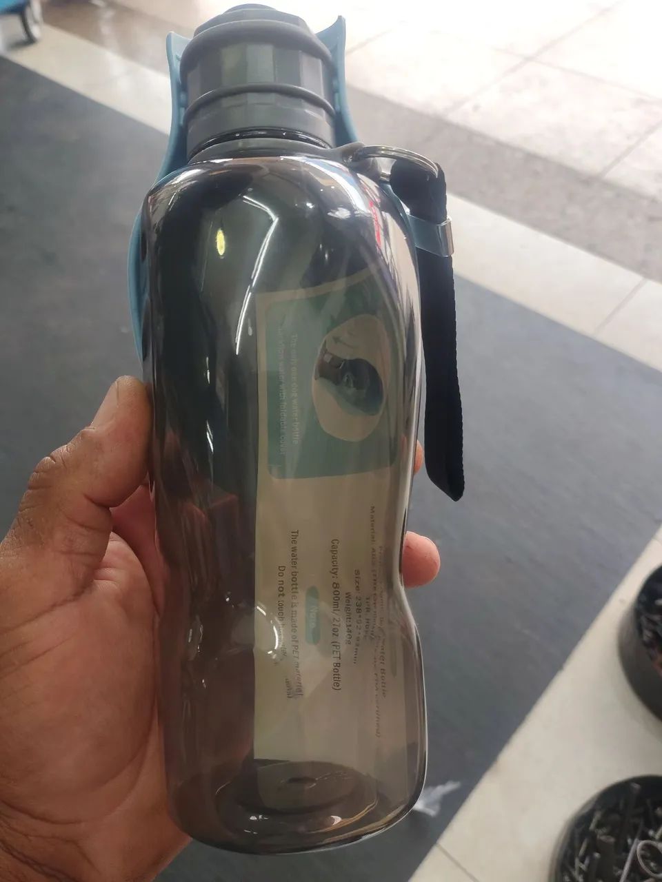 Garrafa de água para pet