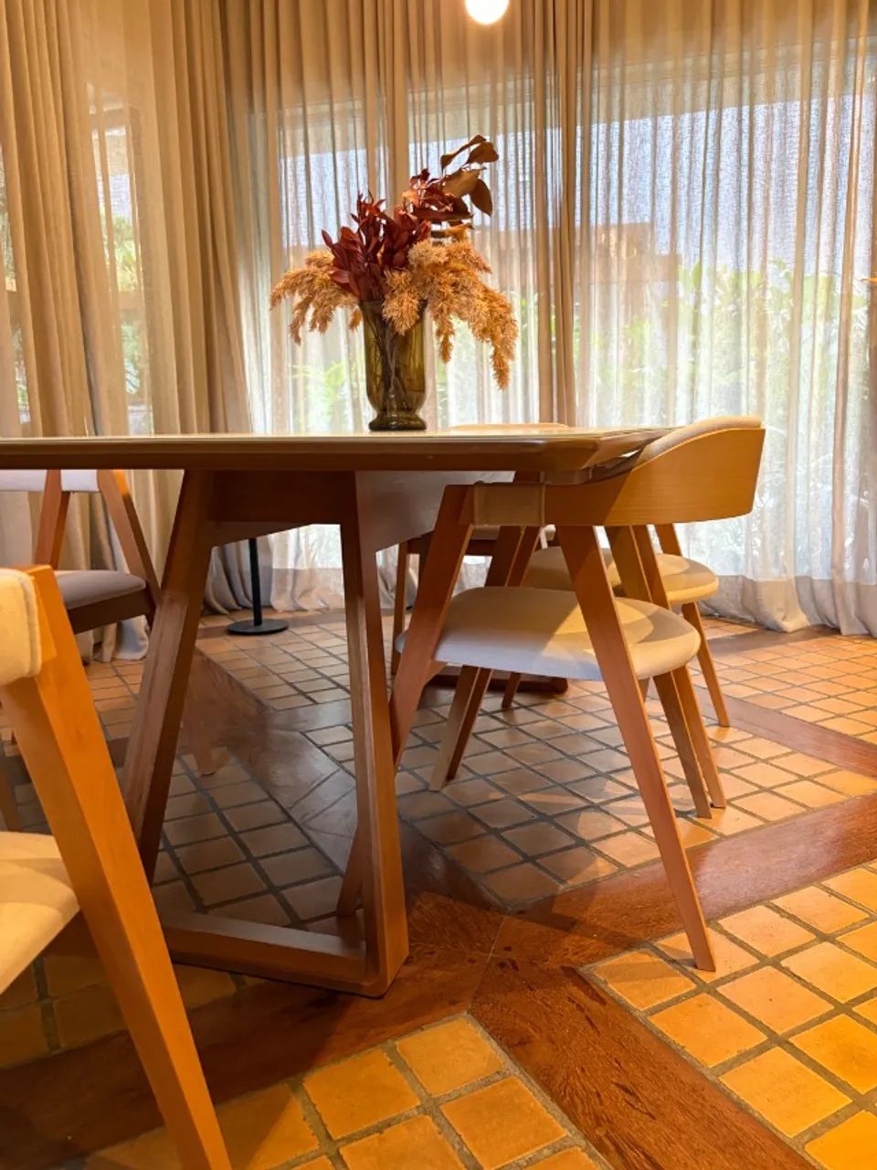 Mesa se jantar super nova - 4 meses de uso - Foto 5