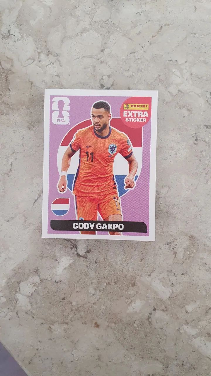 Figurinha Extra Cody Gakpo Extra Stickers 
