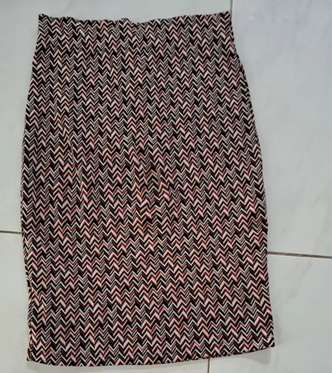 Saia estampada desapego 