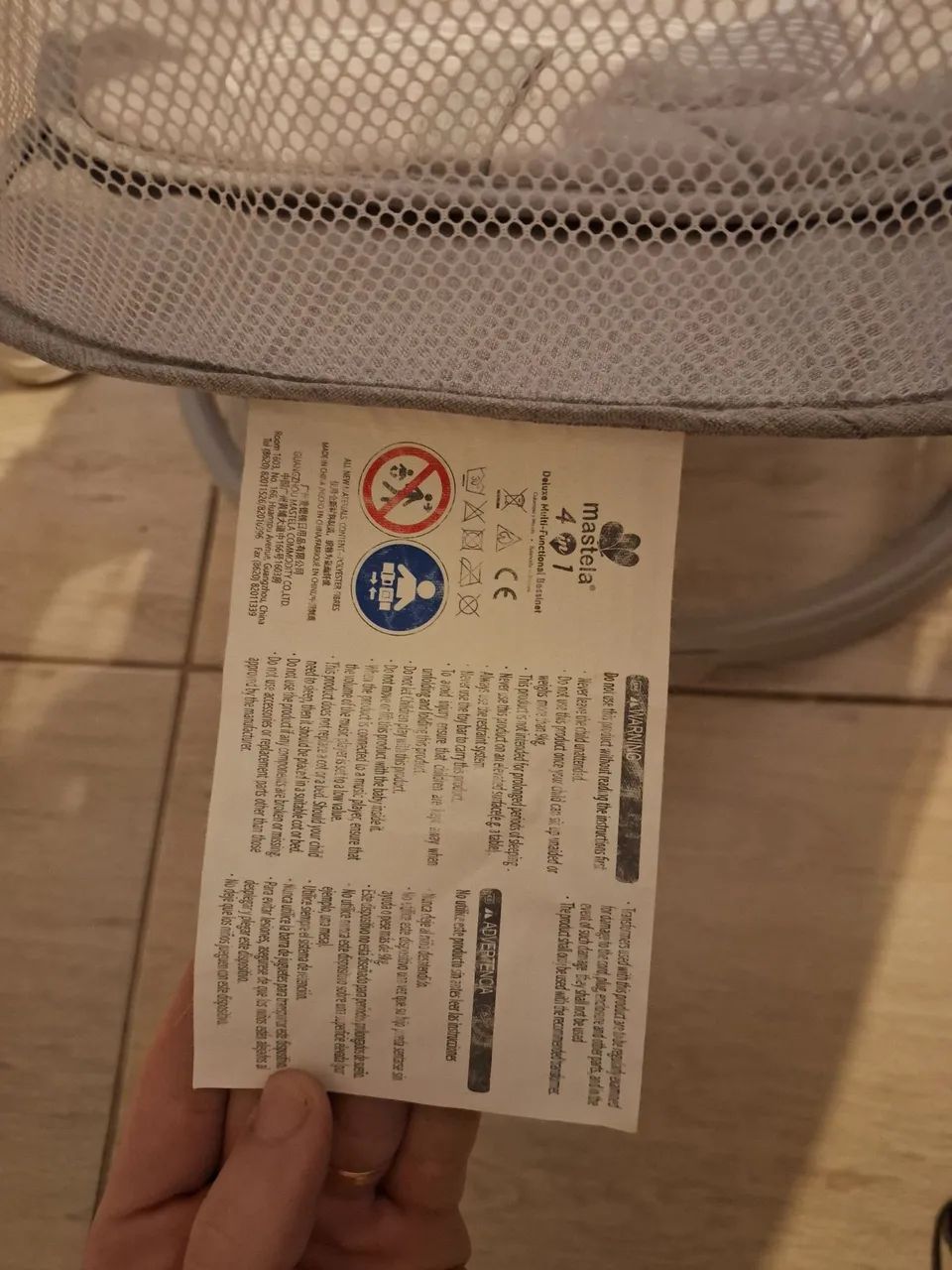 Cadeirinha Balanço Automática - Mastela 4 em 1 - Foto 4
