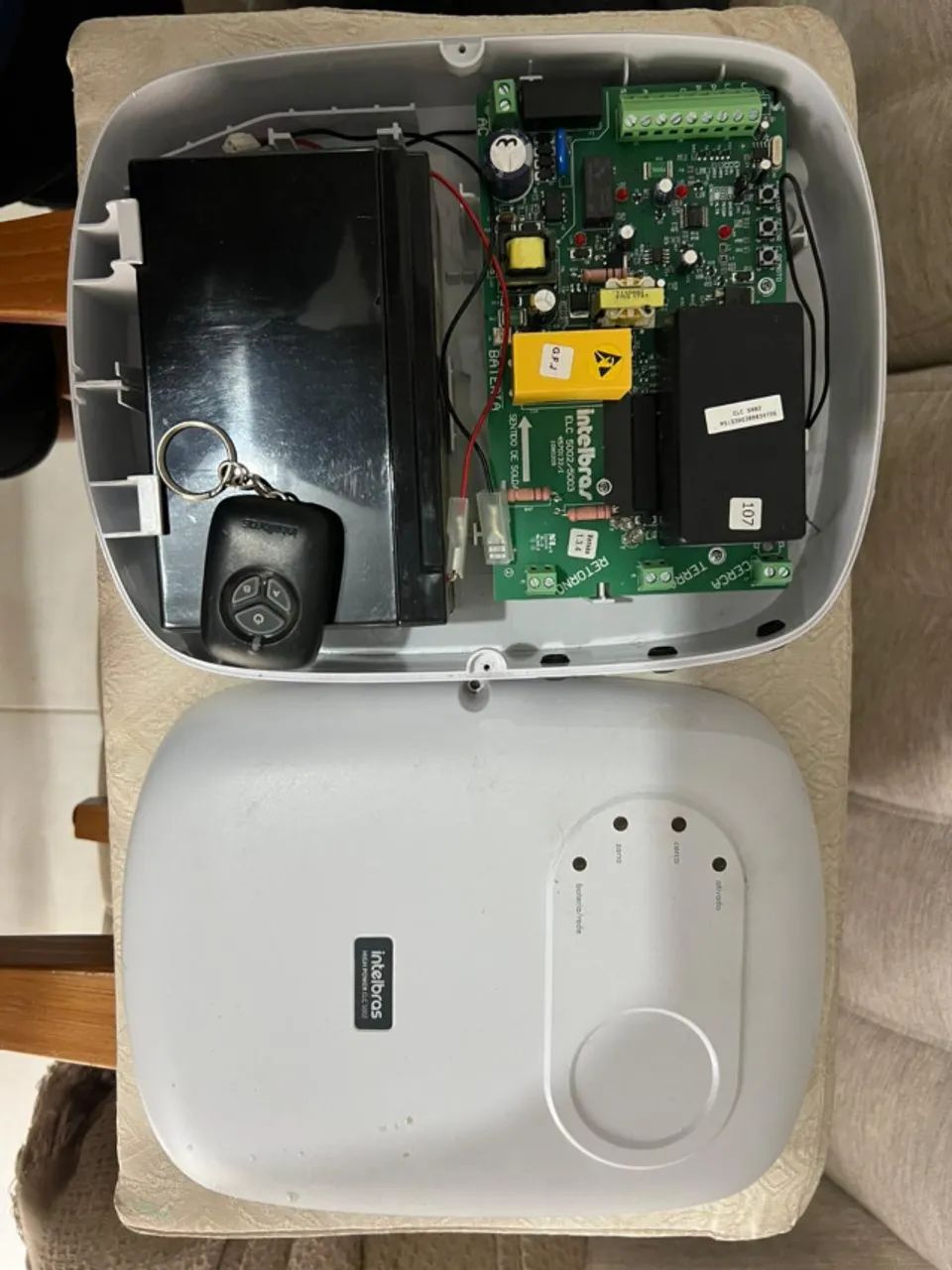 Central de cerca elétrica e alarme Intelbras HighPower ELC 5002 - Foto 6