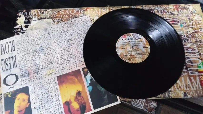 LP Titãs - Õ Blesq Blom 1989 - Foto 3