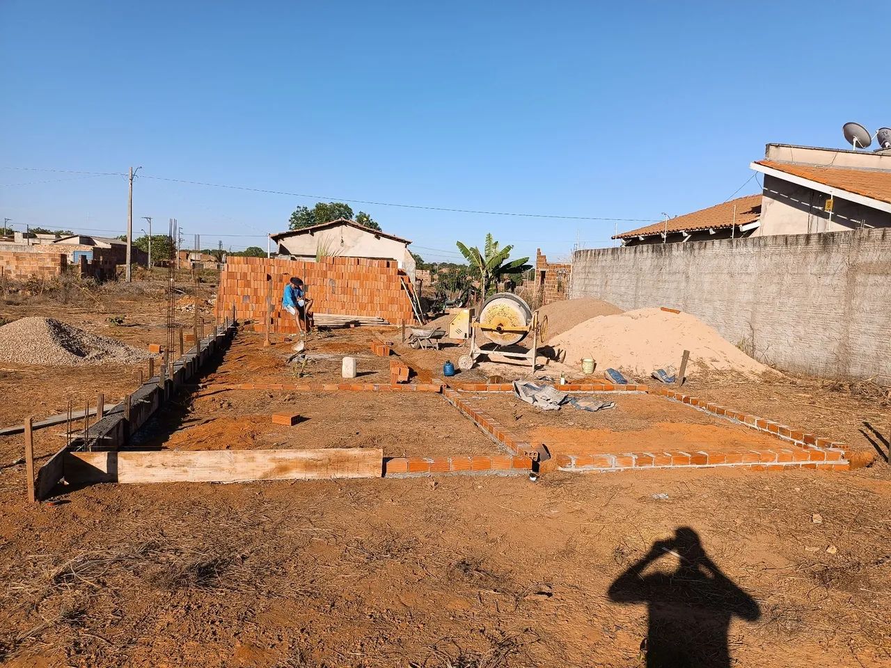 Vendo ágio de lote com casa já começada em Porto nacional 
