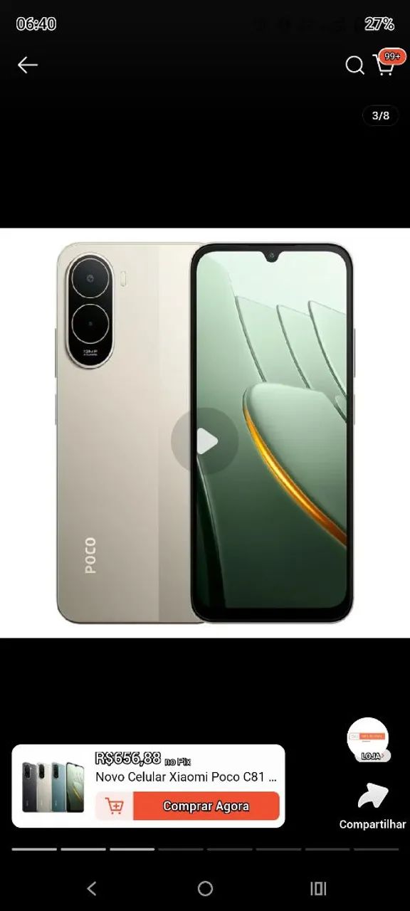 Celular poço  C 81