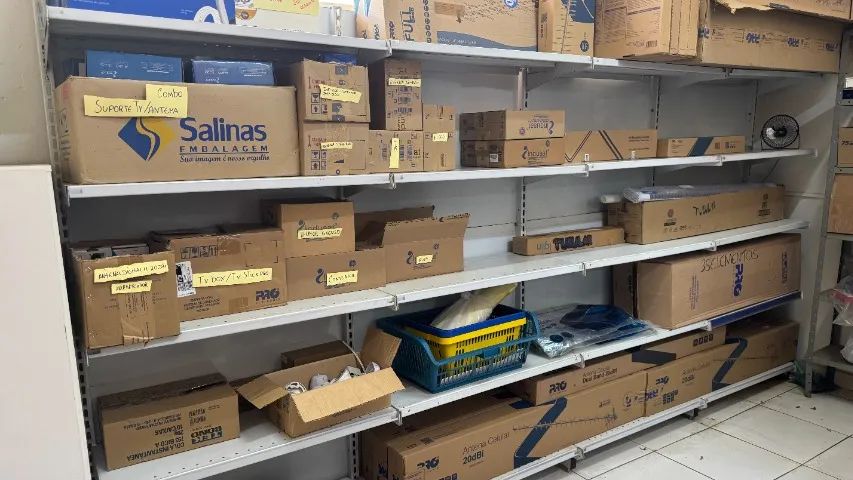 Vendo estantes prateleiras de aço para comercio - Foto 4