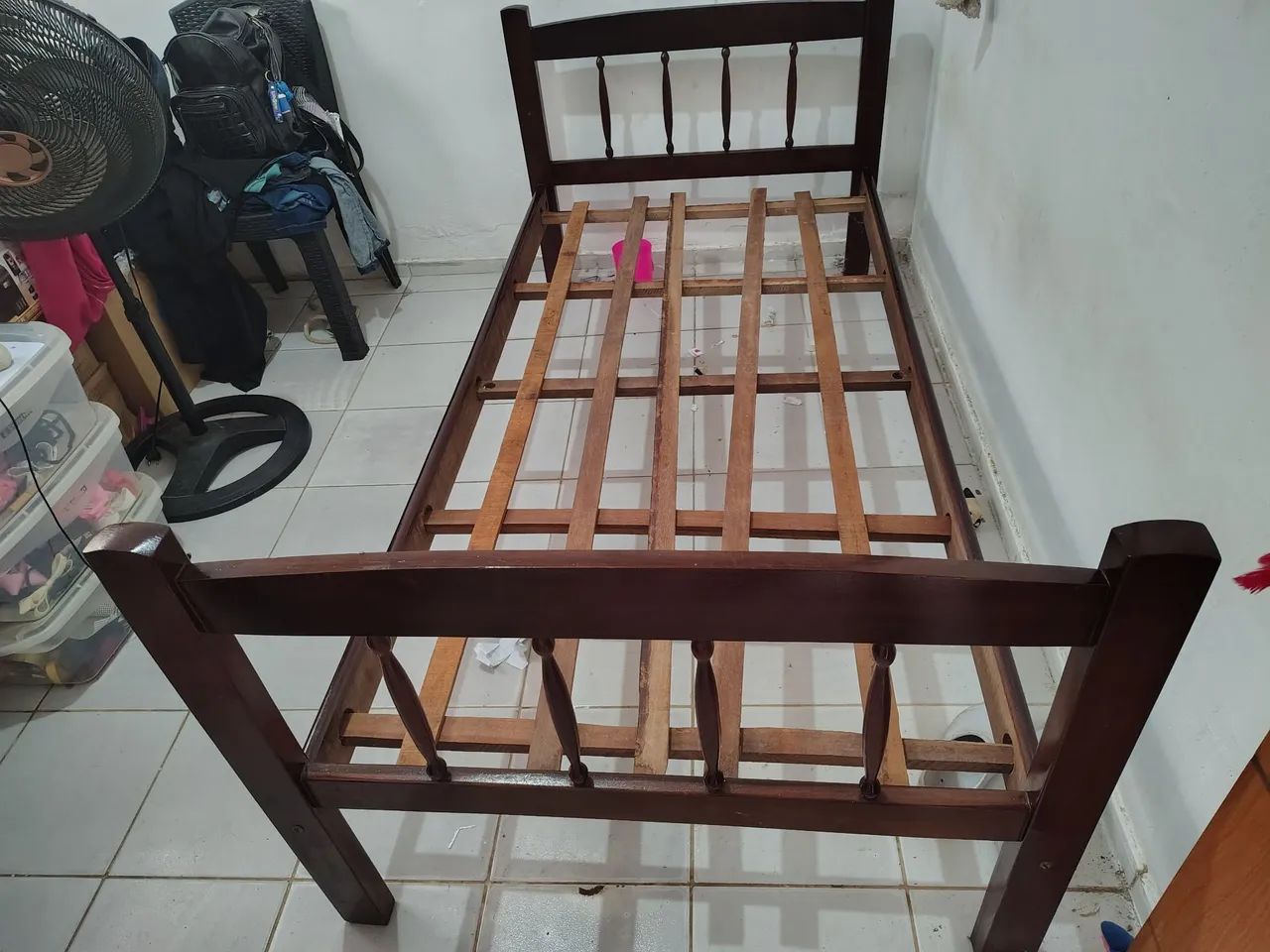 Cama de solteiro pau d arco 