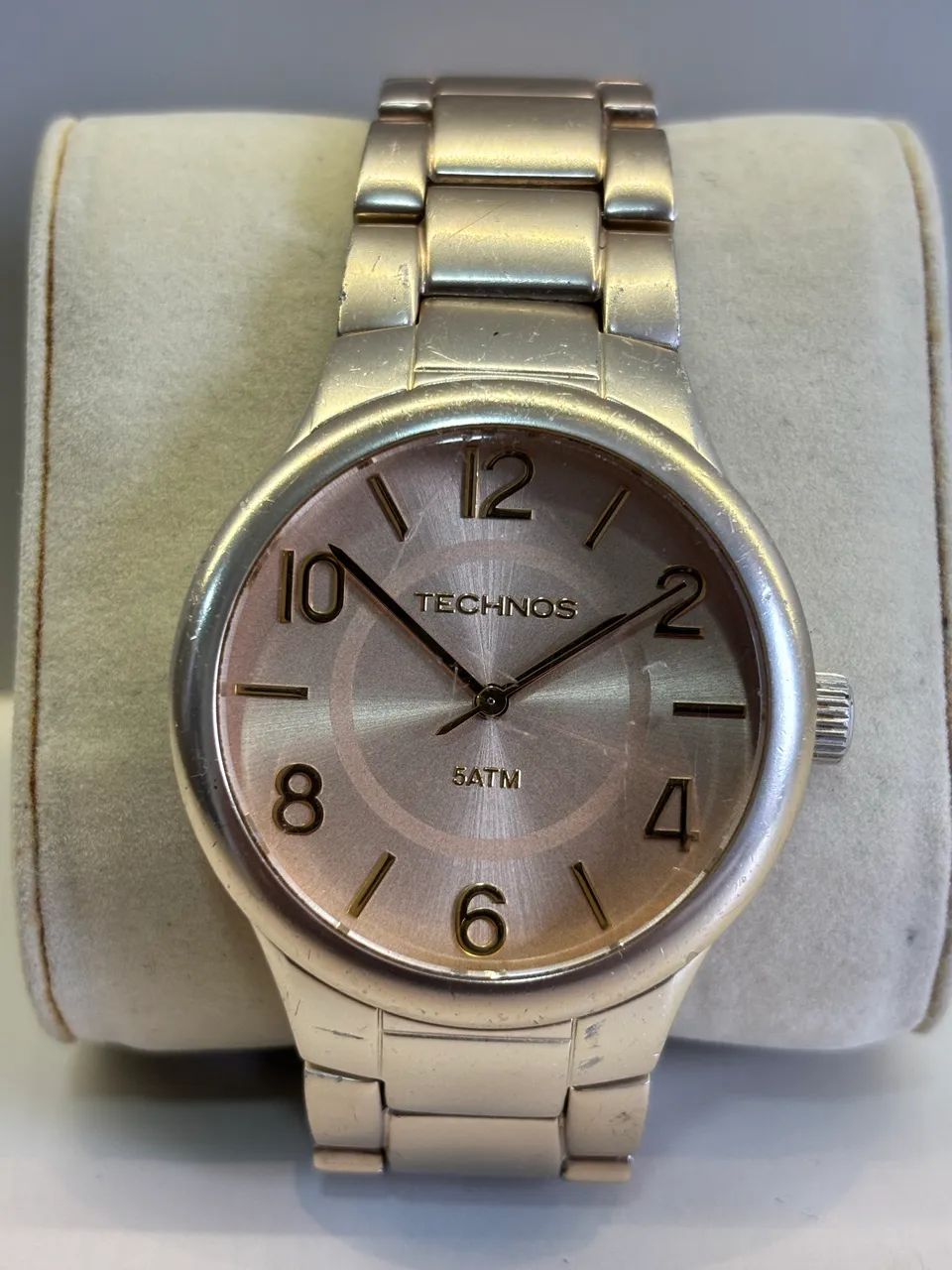 Relógio Technos Feminino Dourado - Foto 4
