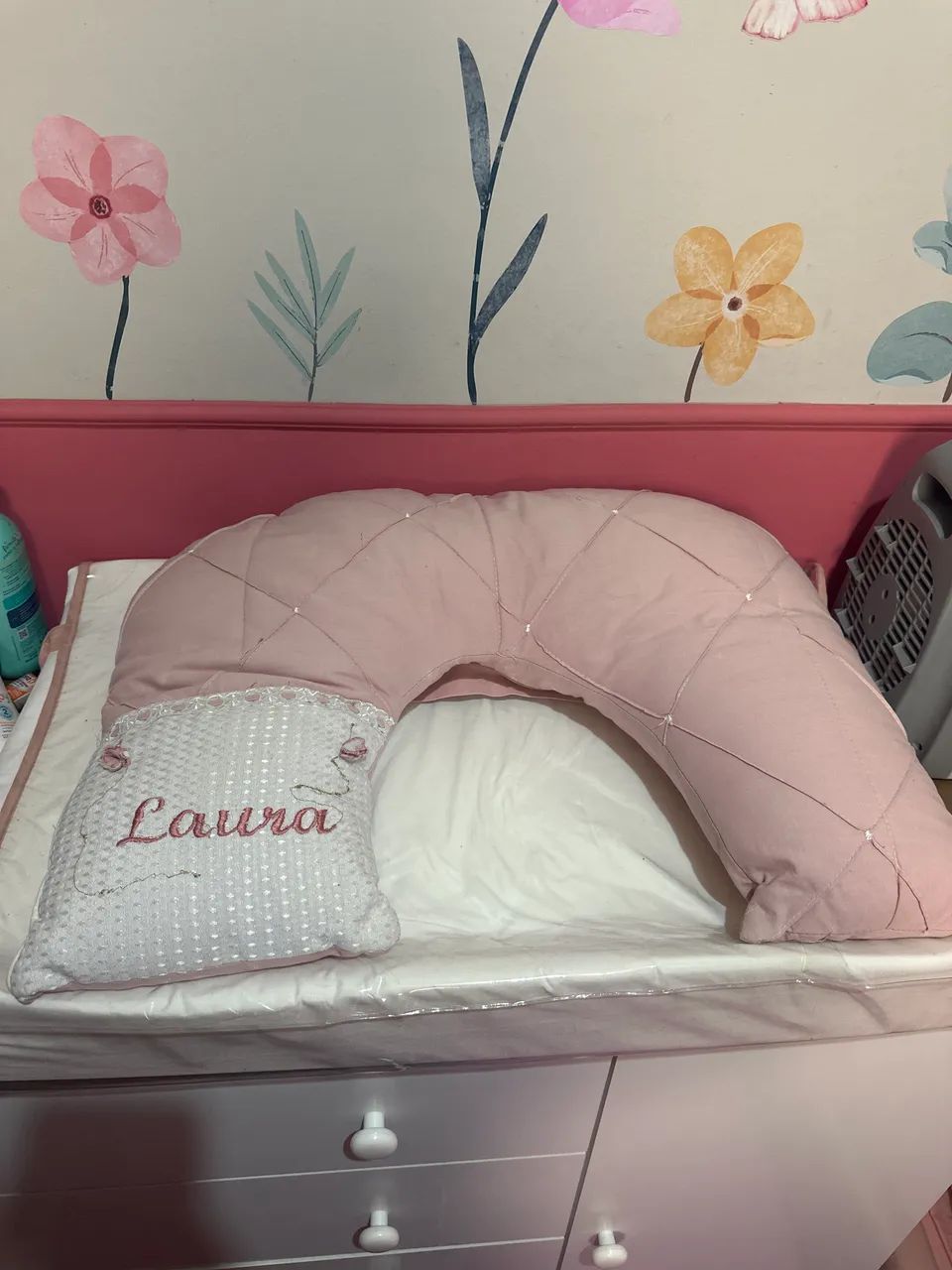 Kit berço + almofada amamentação  - Foto 2