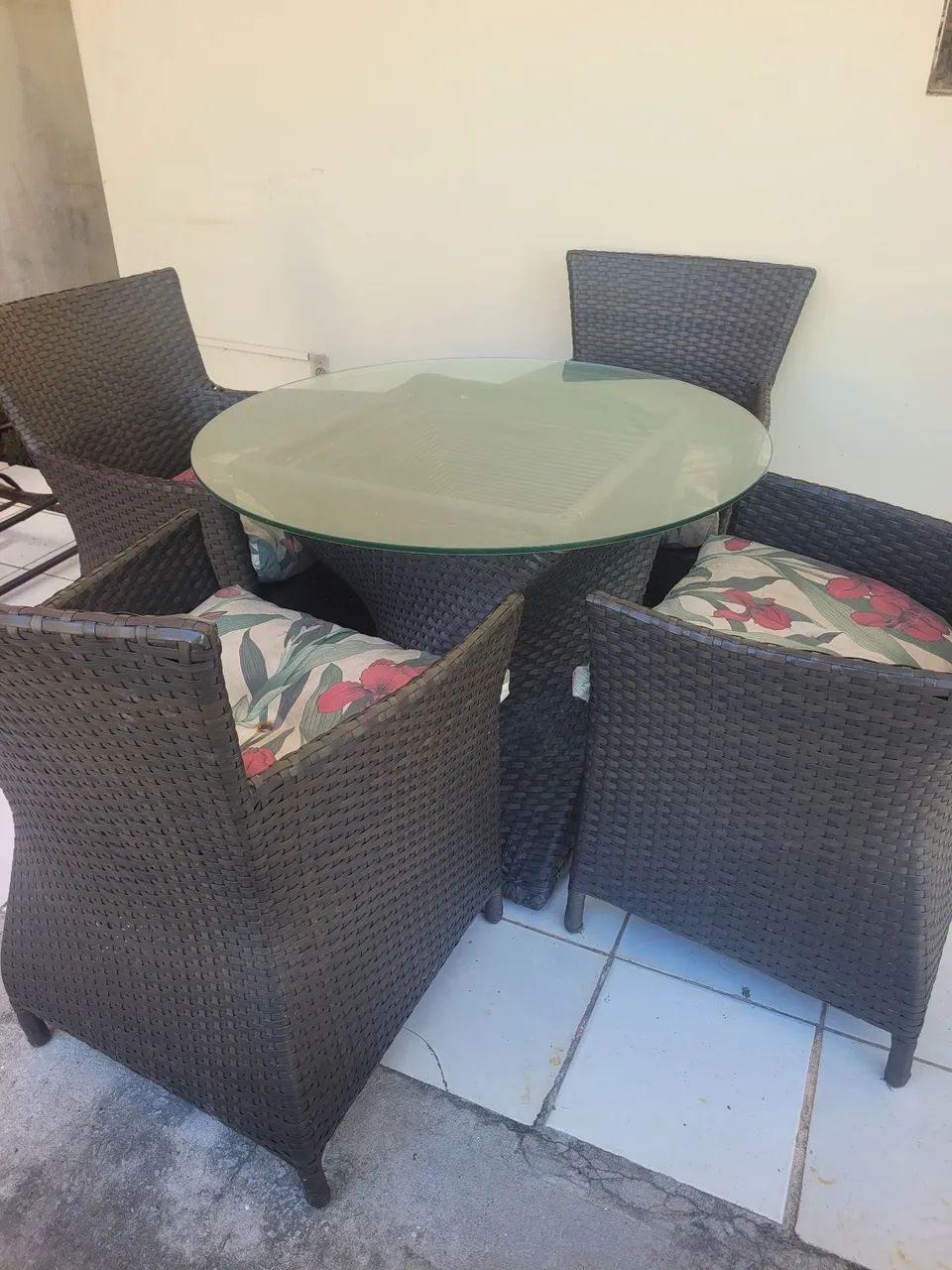 Conjunto mesa vime - Foto 2