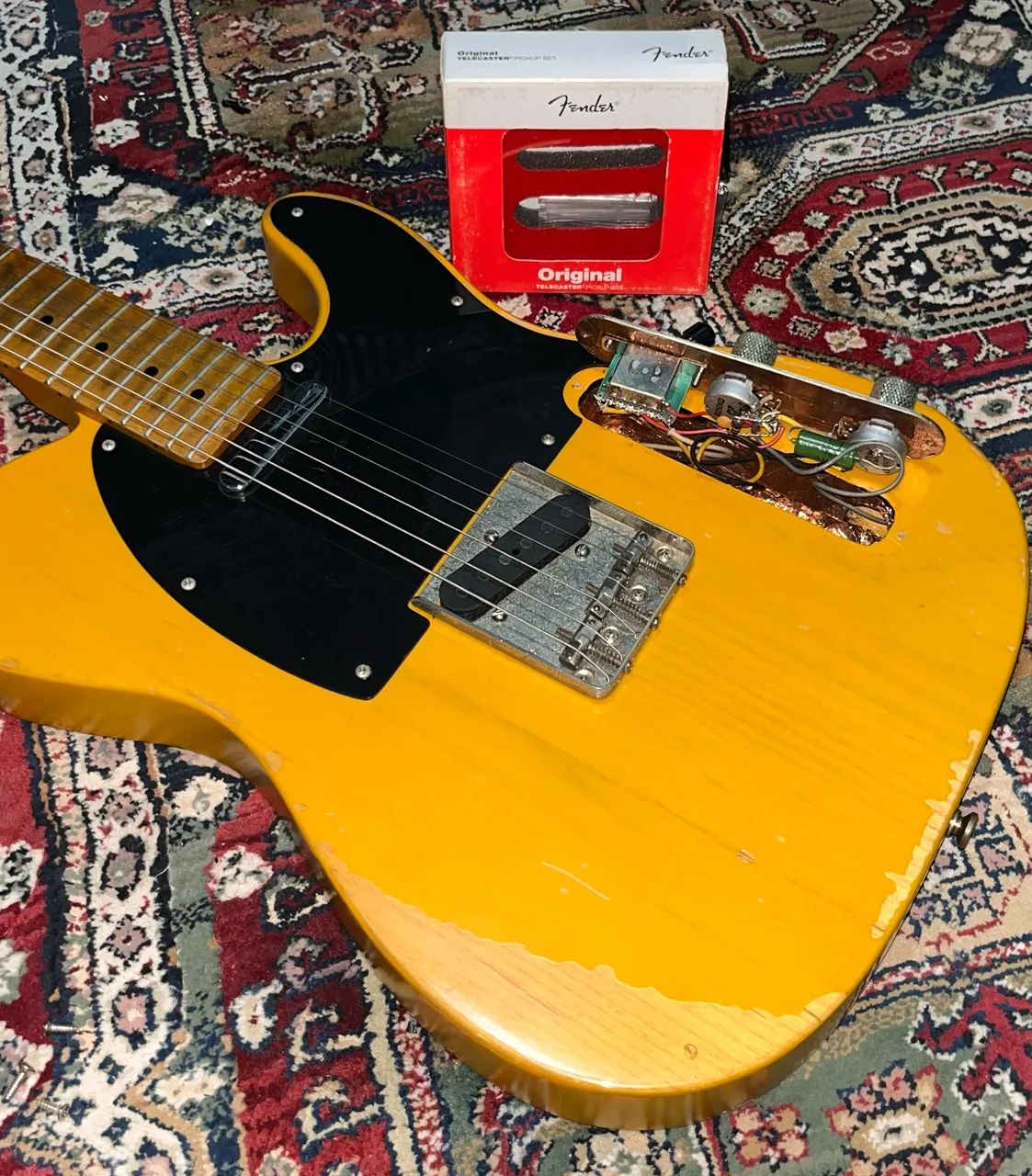 guitarra vintage telecaster