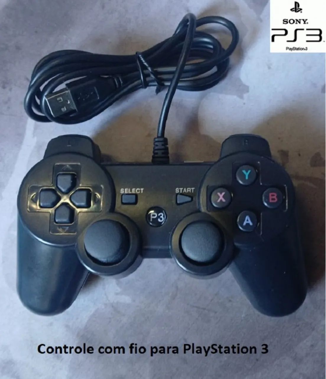 Controle USB para PlayStation 3 - Foto 2