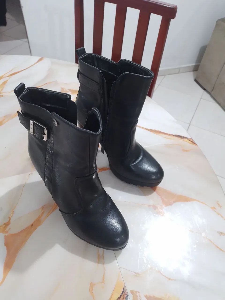 Bota Via Marte número 37 só 90 reais  - Foto 2