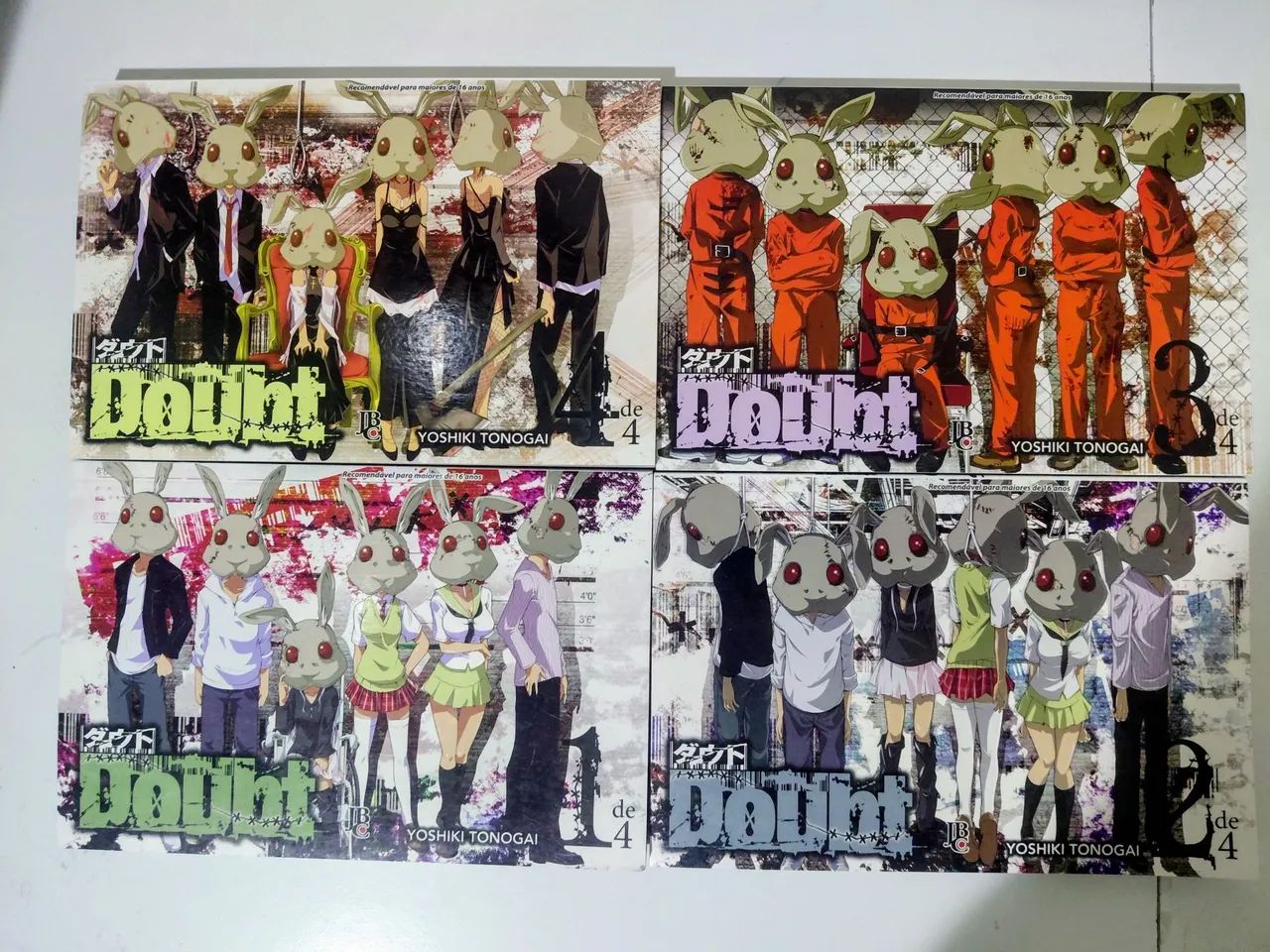 Doubt - manga JBC completo