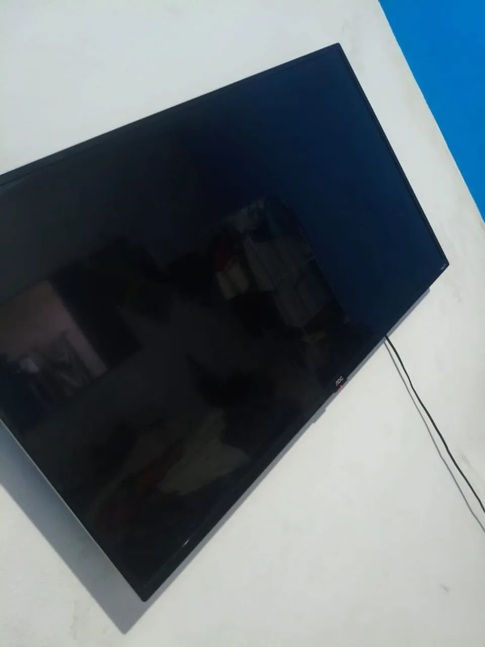 Tv da Roku AOC 43 polegadas display quebrado 