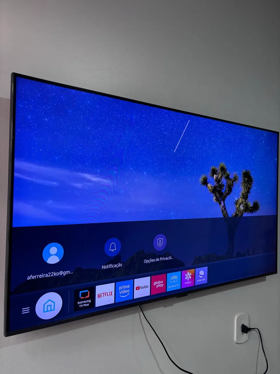 Smart tv Samsung 50 polegadas 4k, 