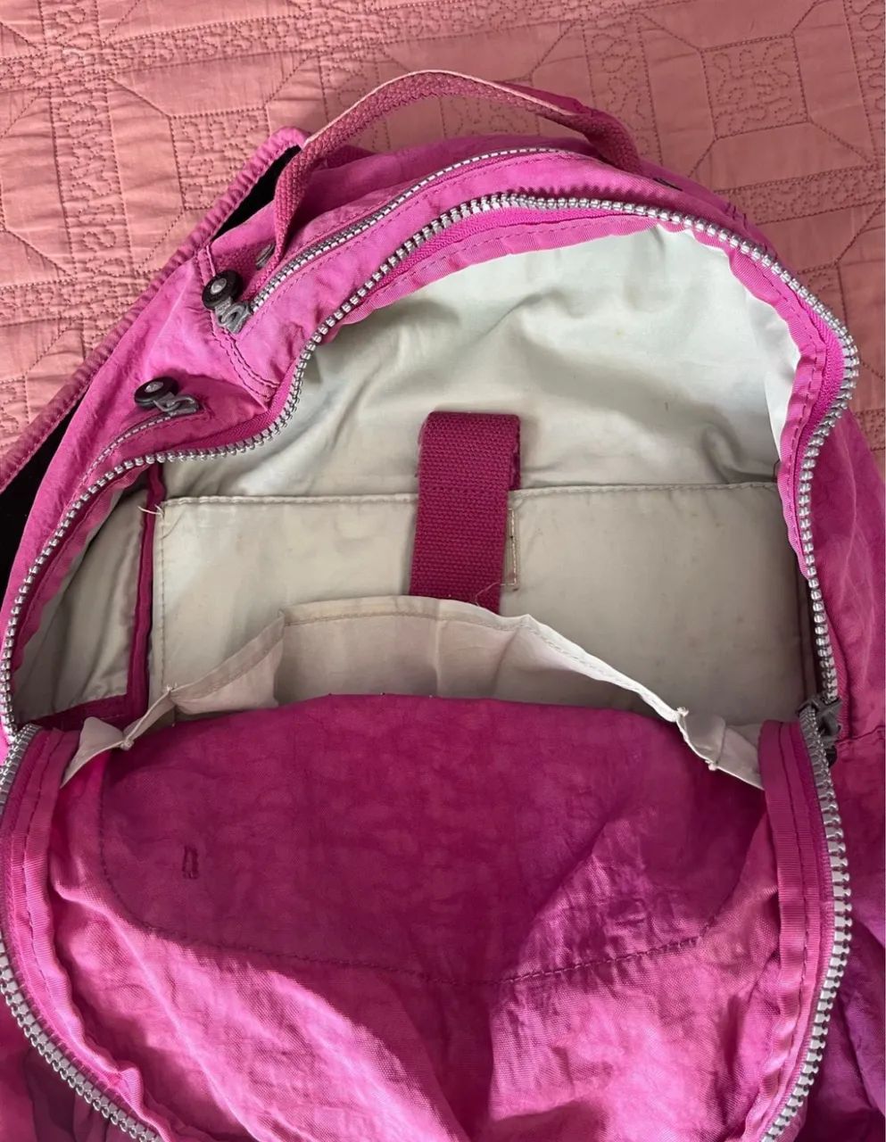 Mochila Kipling rosa  - Foto 3