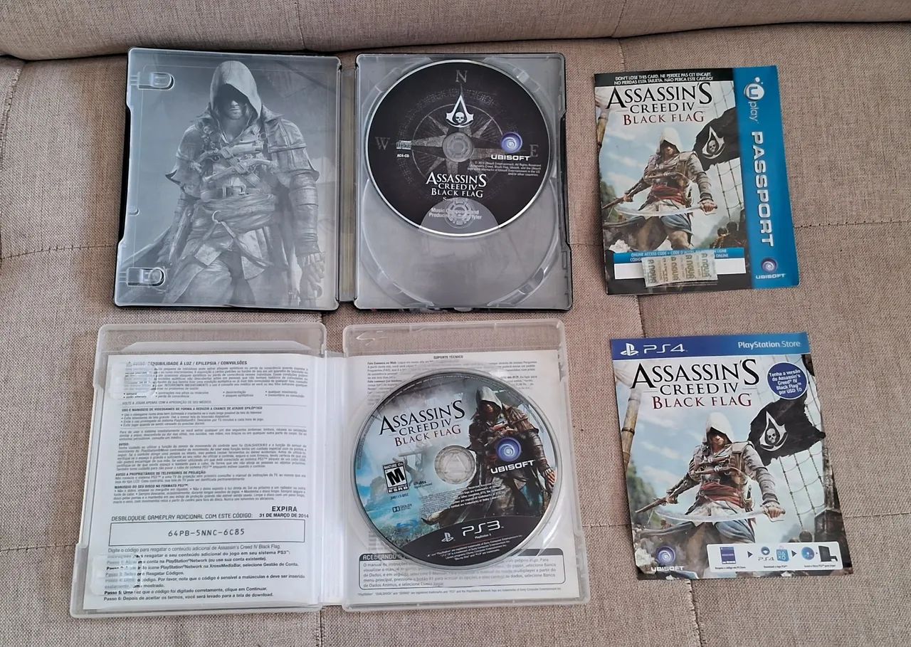 Black Flag edição limitada ps3 - Foto 4