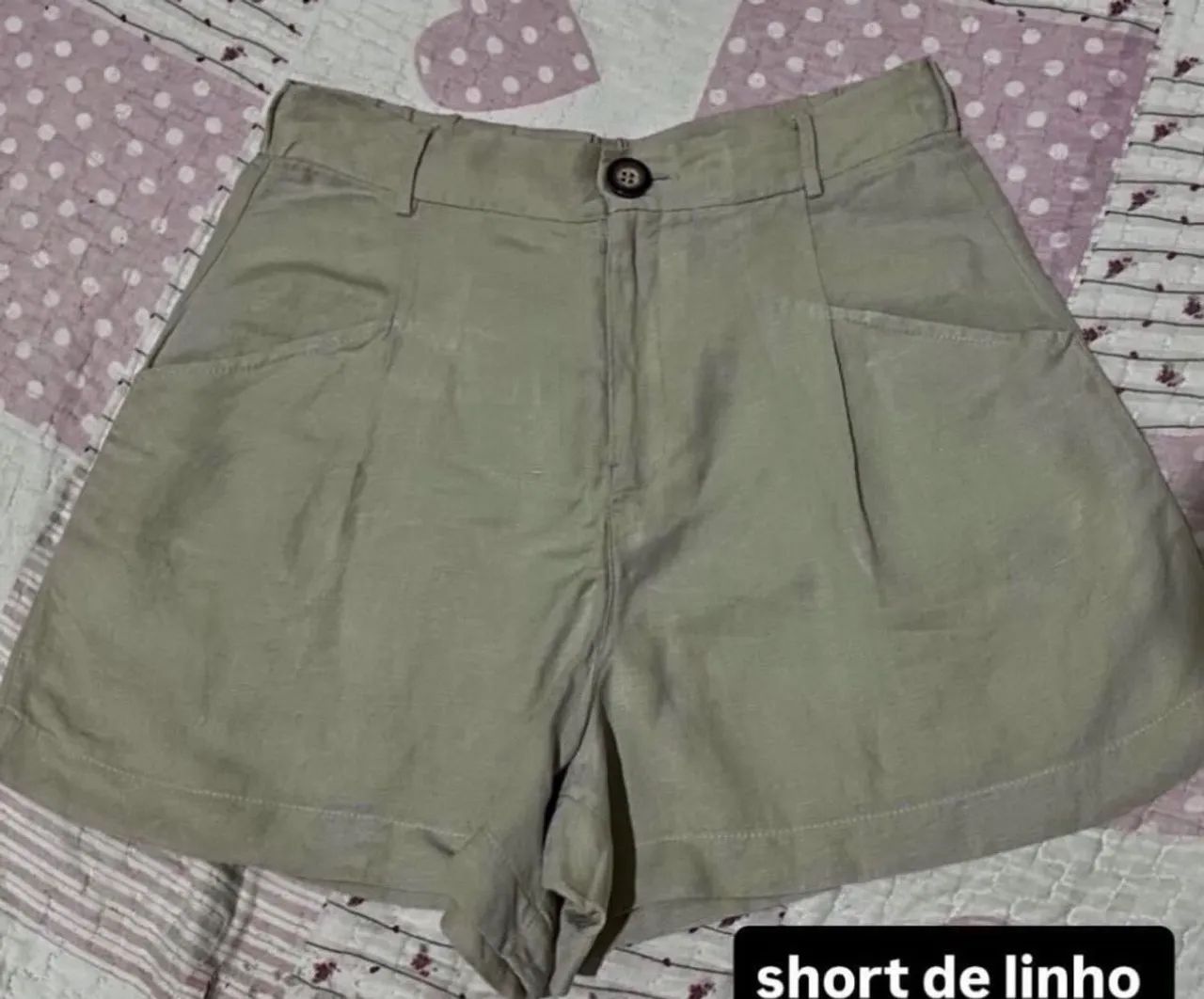 Short de linho 