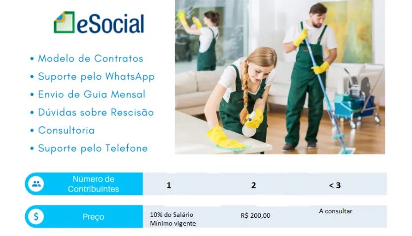 Rotinas e gestão trabalhista  - E-social - Doméstico 