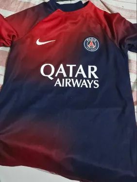 blusa original psg importada i- infantil 10 anos