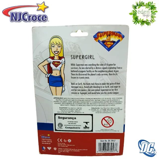 Boneco DC Supergirl lacrada NJ Croce (cód 990) - Foto 4