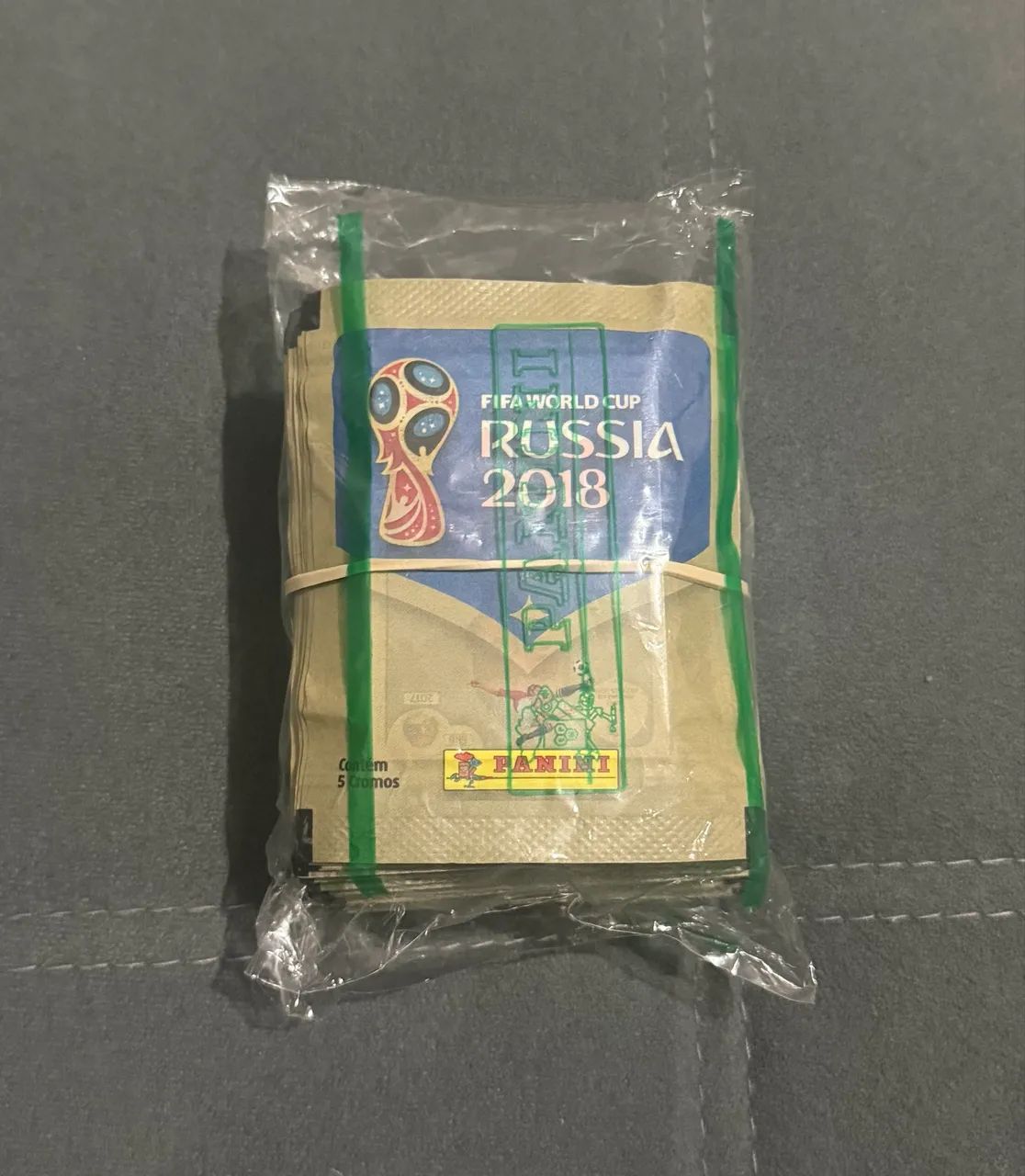 Pacote com 50 envelopes da copa 2018