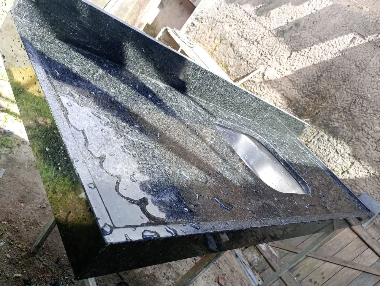 Pia granito preto são Gabriel 