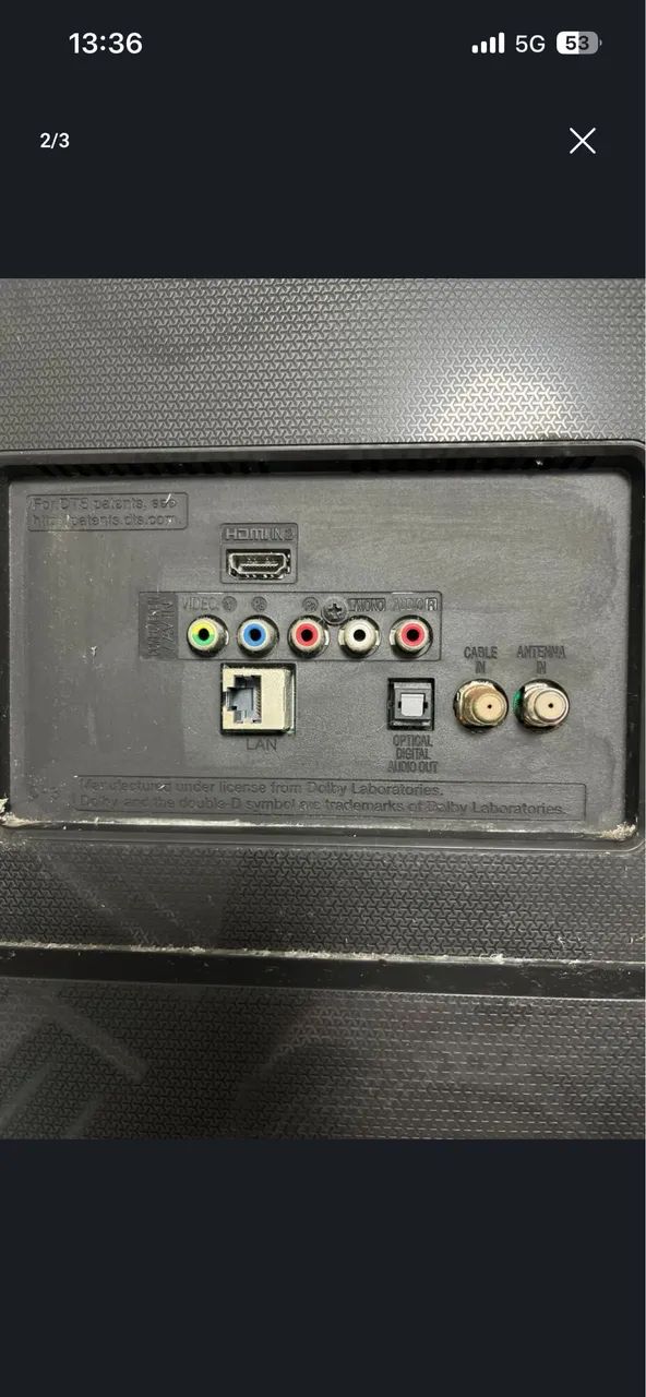 TV LG 43 polegadas para retirada de peças  - Foto 3