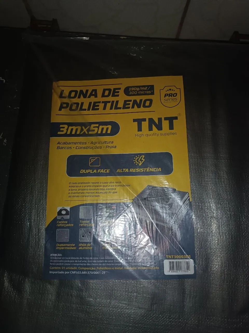 Lona  para acabamento ou tenda 