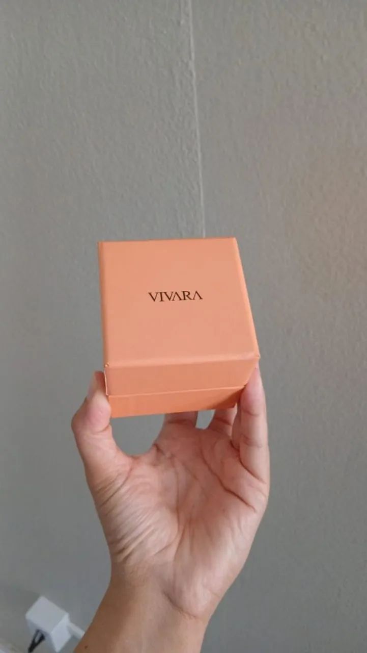 Anel prata Vivara aro 14
