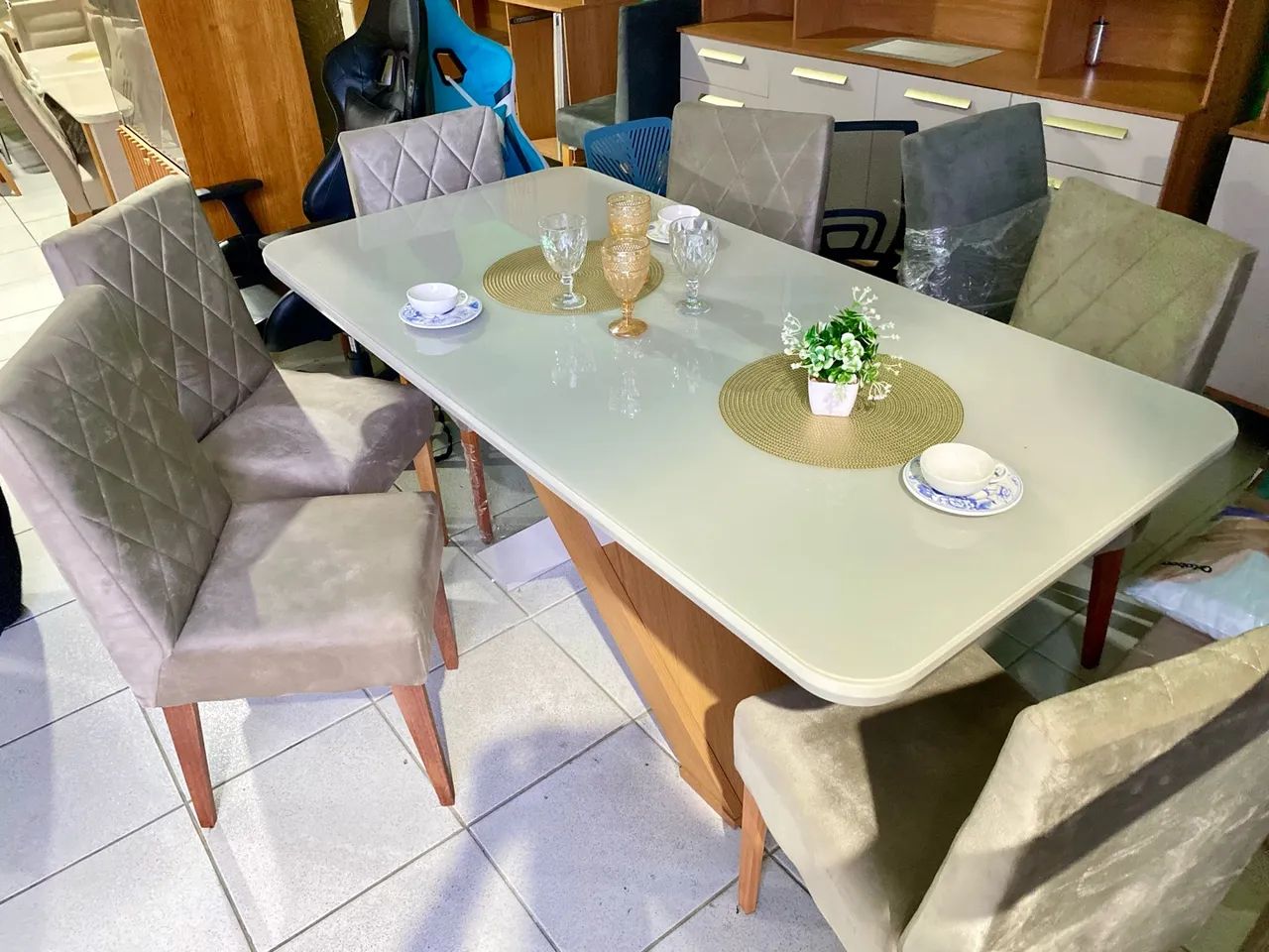 Mesa de jantar 6 lugares  - Foto 2