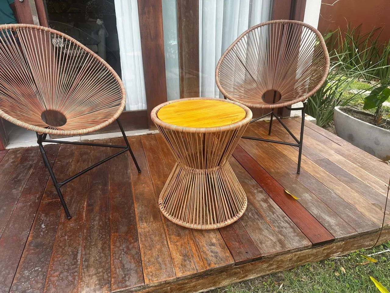 Conjunto Poltronas e mesinha Acapulco - Foto 3