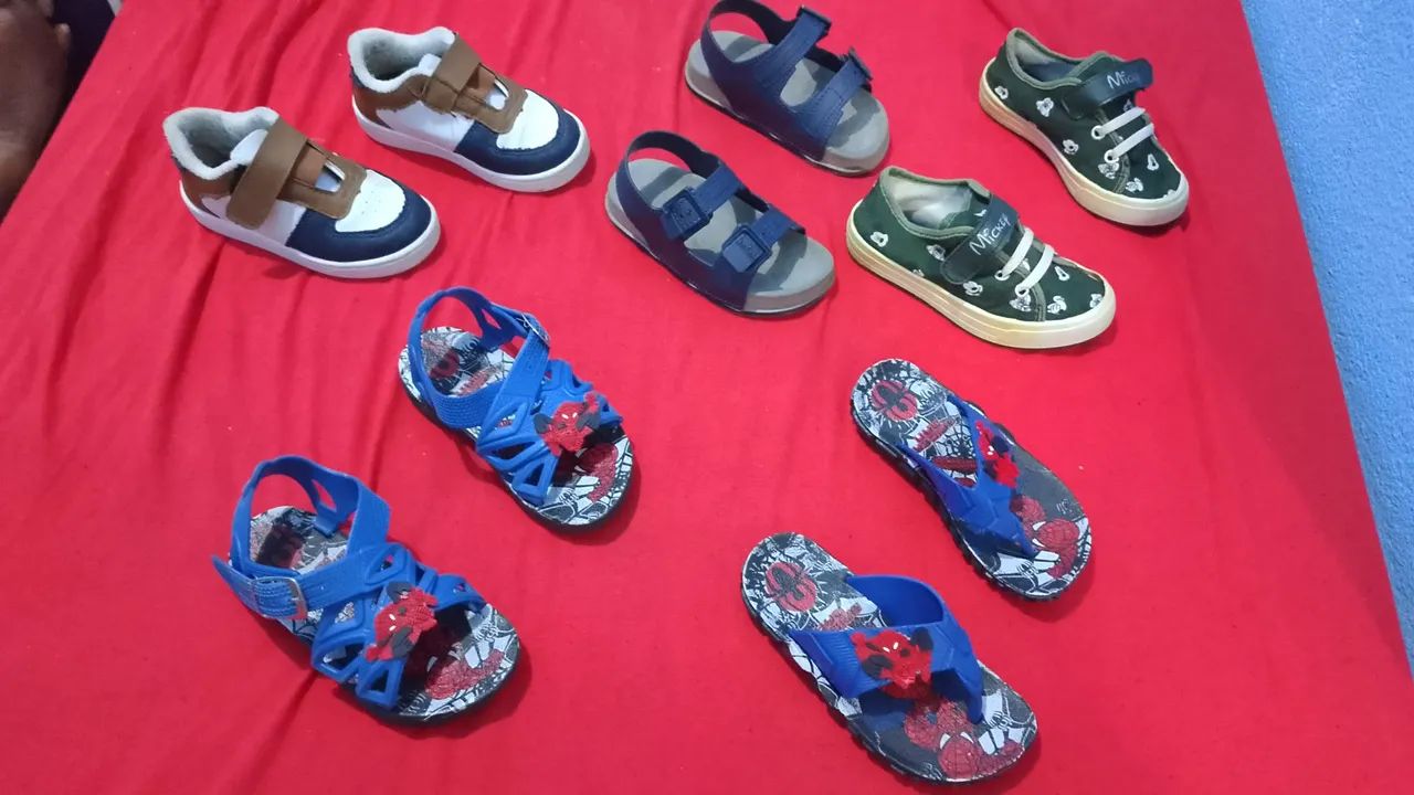 12 Pares de sapatos Menino  - Foto 4