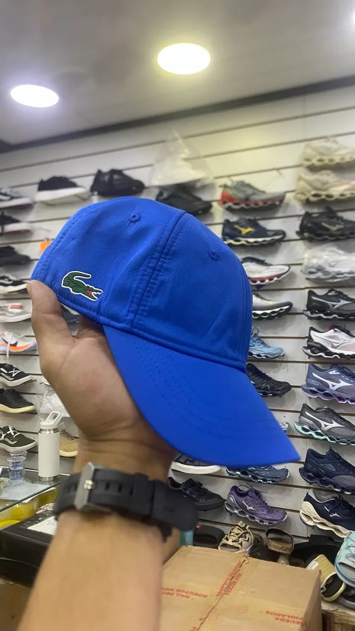 Boné Lacoste azul original  - Foto 2