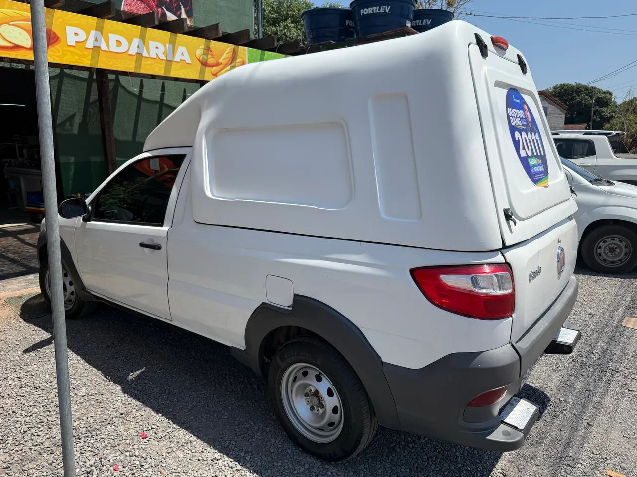 Fiat Strada Working Hard 1.4 Fire Flex 8V CS 2020 - Foto 3