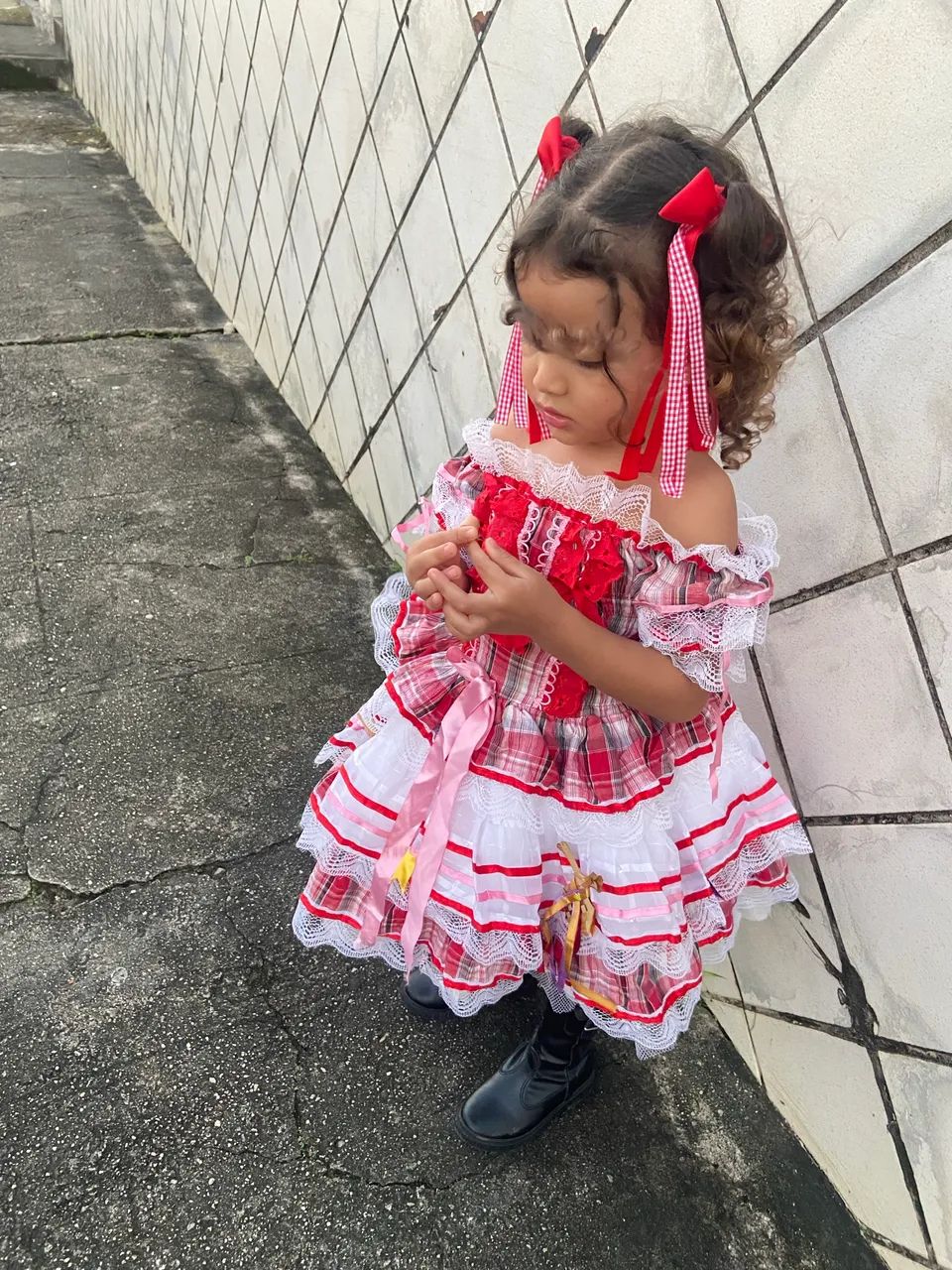 Vestido Junino 3 anos - Foto 2