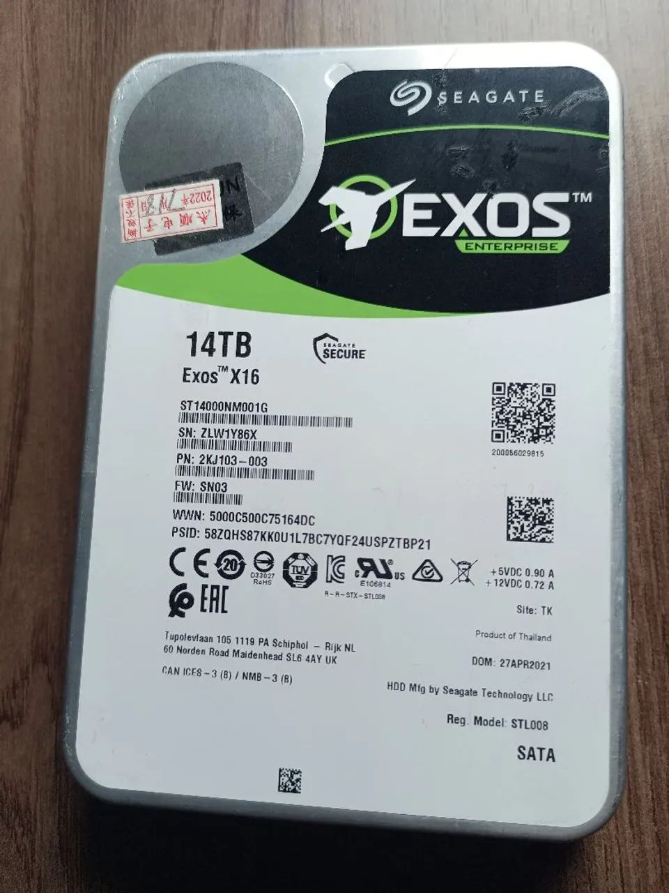 Hd 14tb Seagate Exos