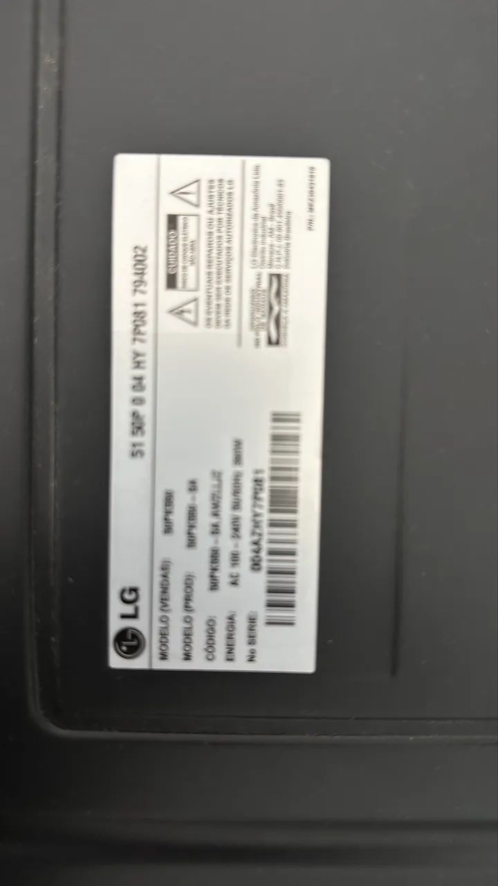 TV LG PLASMA 50 polegadas com CHROMECAST  - Foto 5