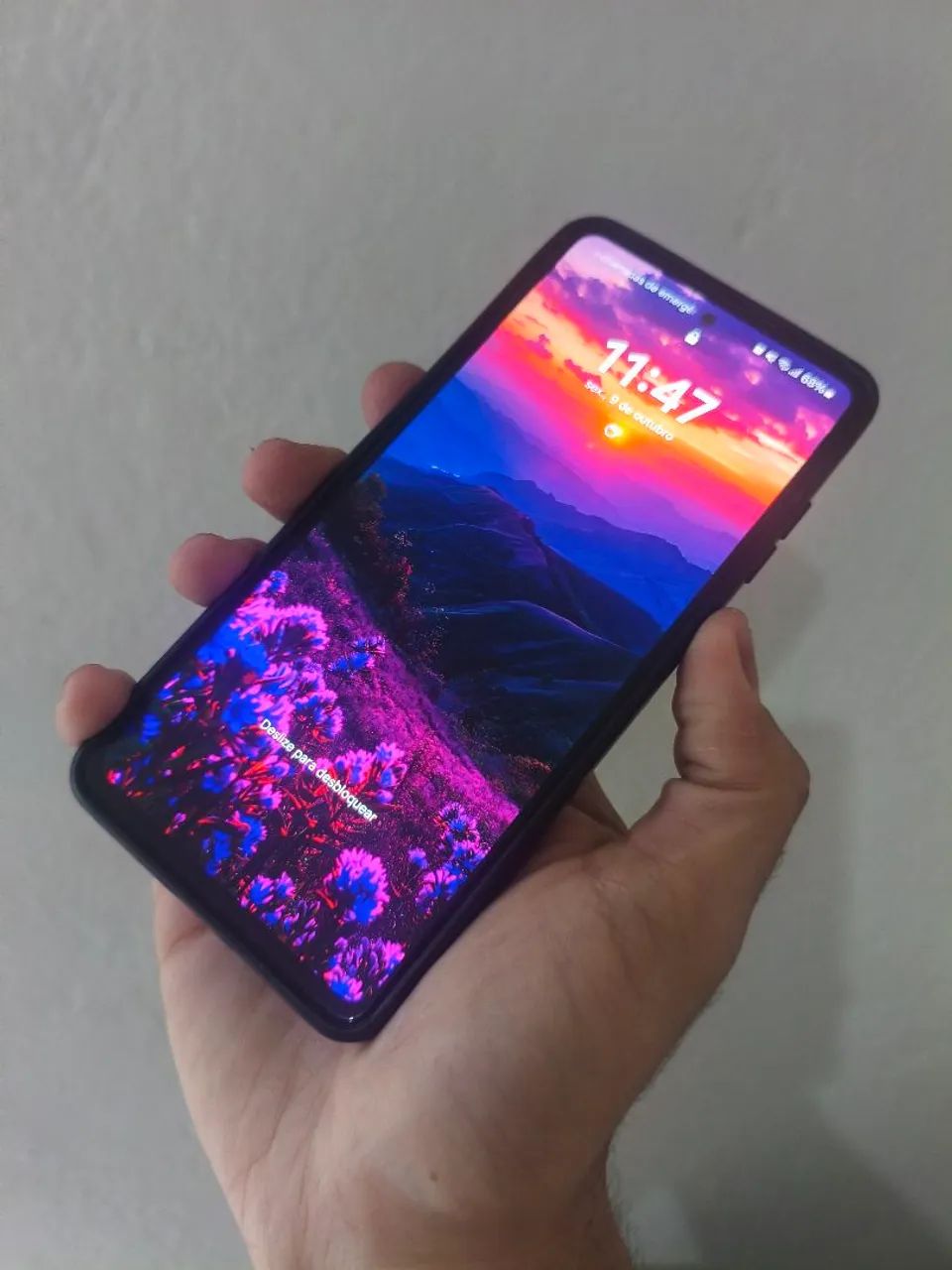 Smartphone Samsung Galaxy A72 + capinha