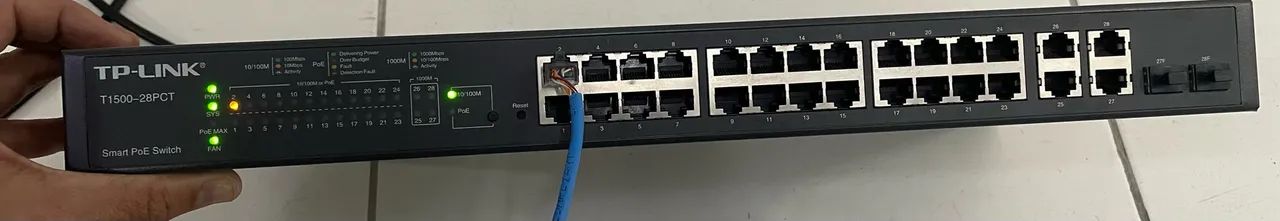 Switch TP-Link TL-SL2428P 28 Portas - Foto 4
