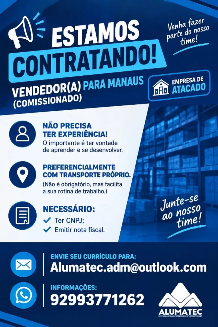 Vendedor Manaus