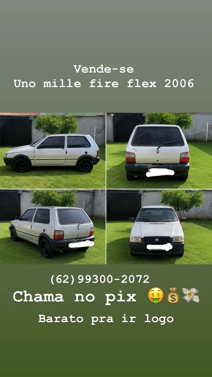 Fiat Uno Uno Mille 1.0 Fire/ F.Flex/ ECONOMY 2p 2006