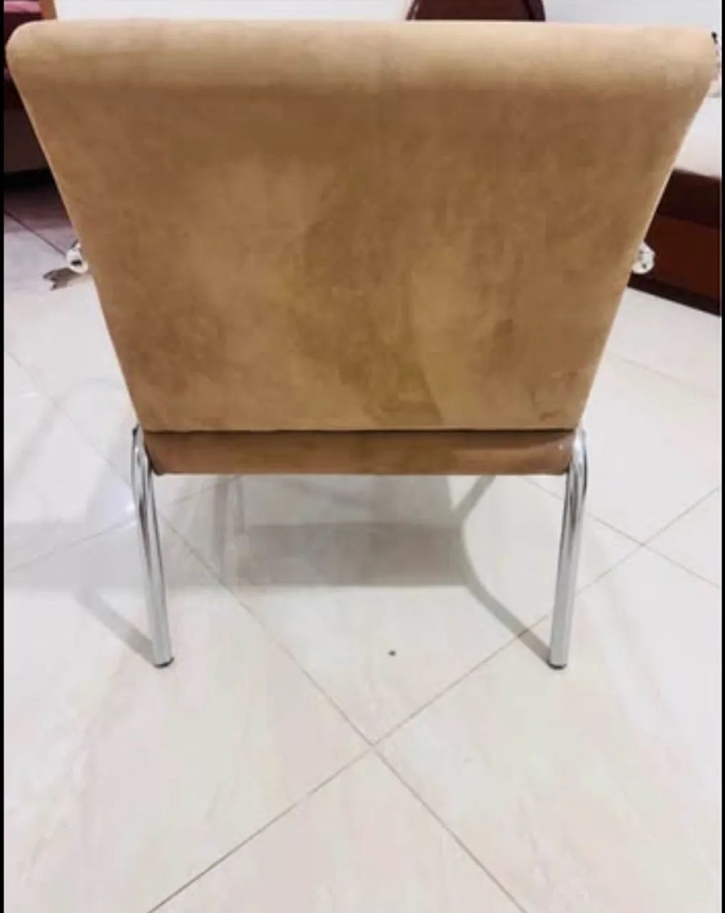 Poltrona de Suede Moderna  - Foto 3