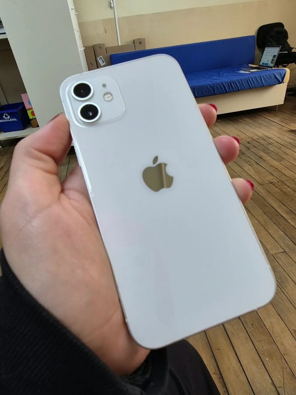 IPHONE 12 128GB BRANCO - Celulares e Smartphones - Roça Grande