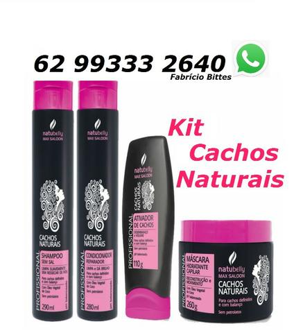 Kit Cauterização Cachos Naturais Natubelly Profissional