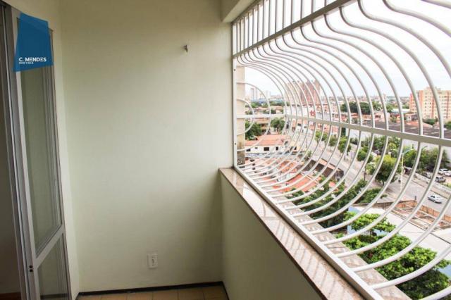 Apartamento com 3 dormitórios para alugar, 97 m² por R$ 800/mês - Centro - Fortaleza/CE - Foto 3